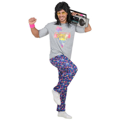 80S Beach Boy  T-Shirt, Baggy Pants 