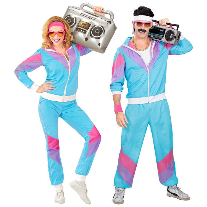 The 80S Shell Suit  Jacket, Pants 