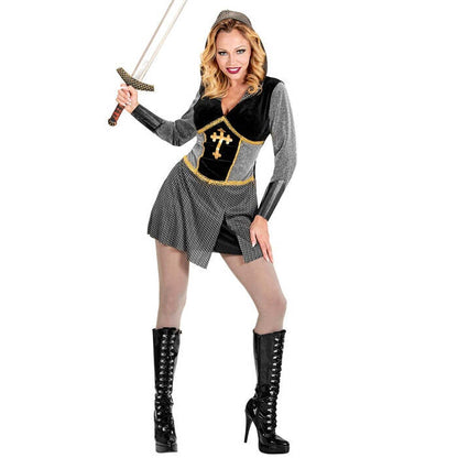 Knight  Hooded Dress, Arm Bands 