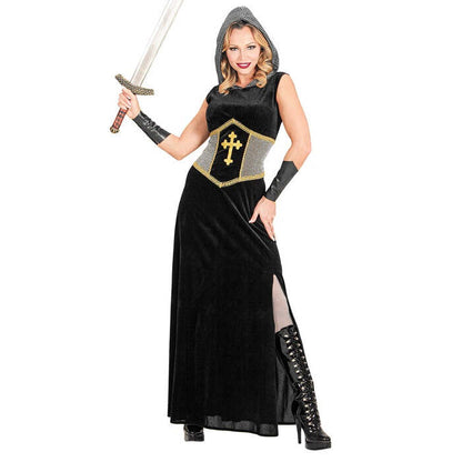 Knight  Hooded Dress, Arm Bands 