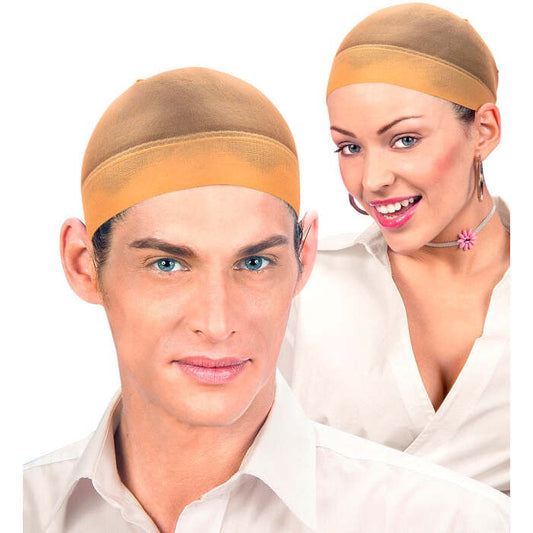 Set Of 2 Skin Color Wig Caps