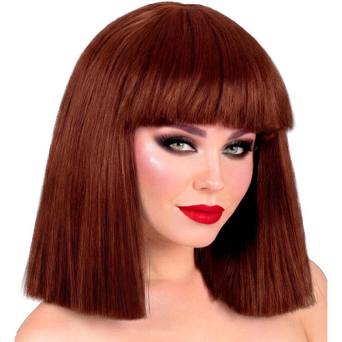 Brown Showgirl Wig In Box