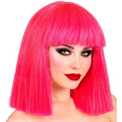 Hot Pink Showgirl Wig In Box