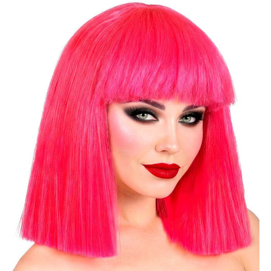 Hot Pink Showgirl Wig In Box