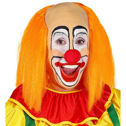 Clown Headpiece With Orange Hair