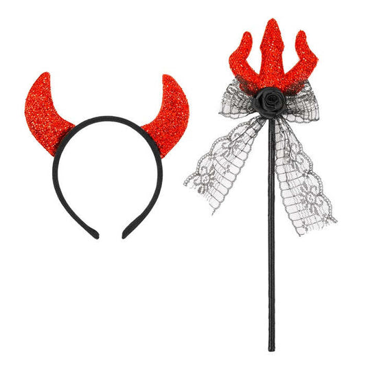 Devil  Horns, Pitchfork 