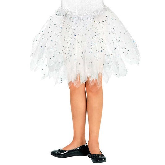 White Sparkling Tutu 30 Cm