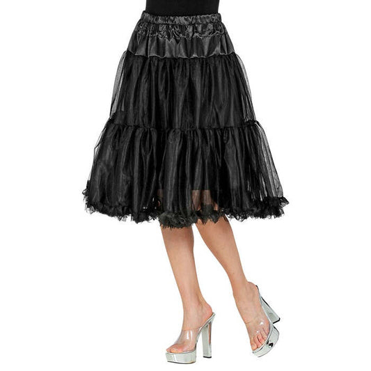 Black Tulle Ruffle Skirt/Petticoat 65 Cm