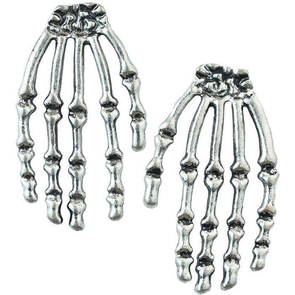 Earrings Skeleton Hand