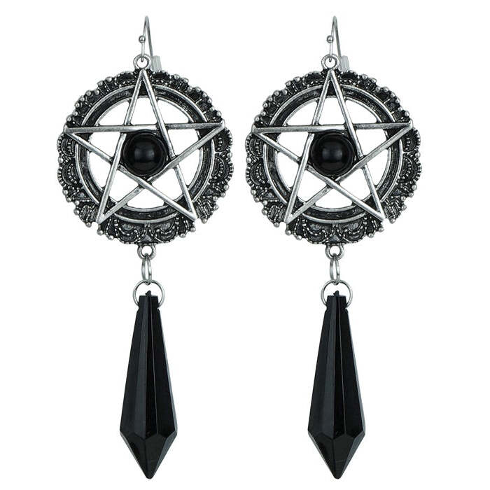 Earrings Satanic
