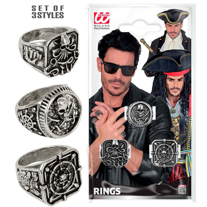 Rings Pirate Assortment 3 Styles