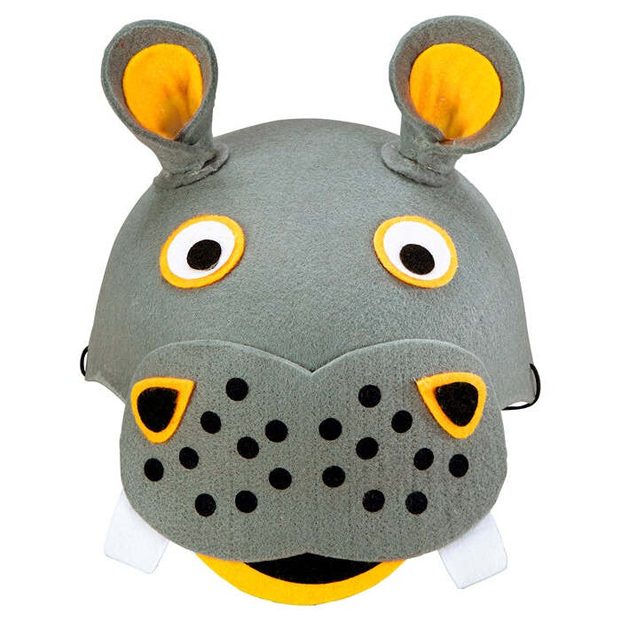 Felt Hippopotamus Cap