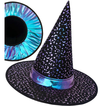 Hat Witch / Wizard Stars & Moon 