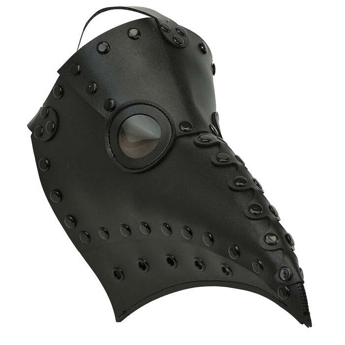Plague Doctor Mask  Faux Leather