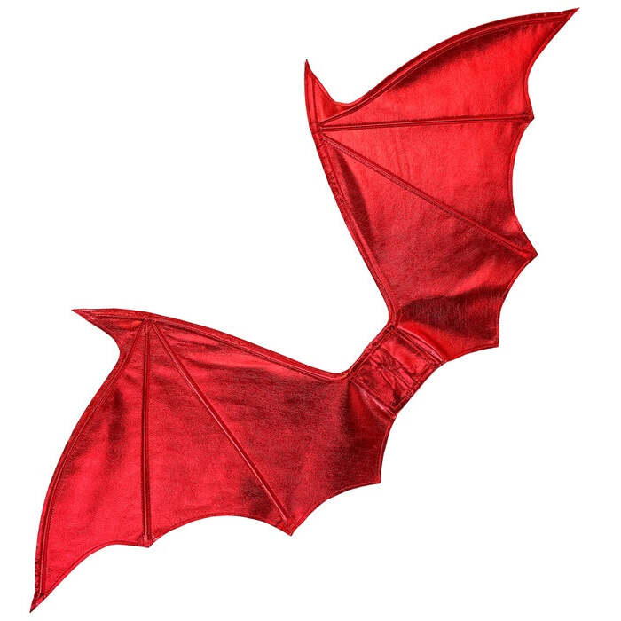 Wings Devil Red Bendable 84X36 Cm