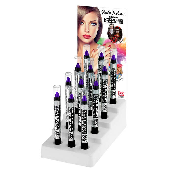 Purple Make-Up Pencils Display Box - 3,5 Ml