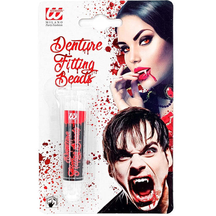 Teeth & Denture Thermoplastic Adhesive Grains In Test Tube 6 G