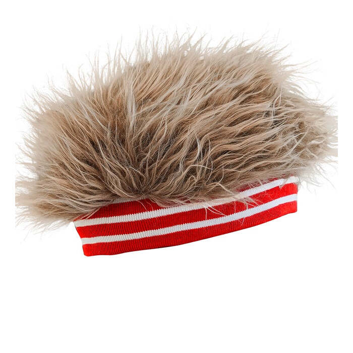 Headband With Plush Hair The 80S 