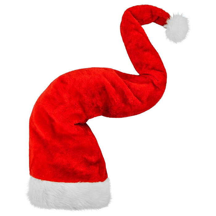 Hat Santa Claus Plush Extra Long 125 Cm 