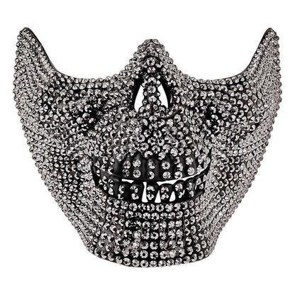 Face Mask Skull Strass