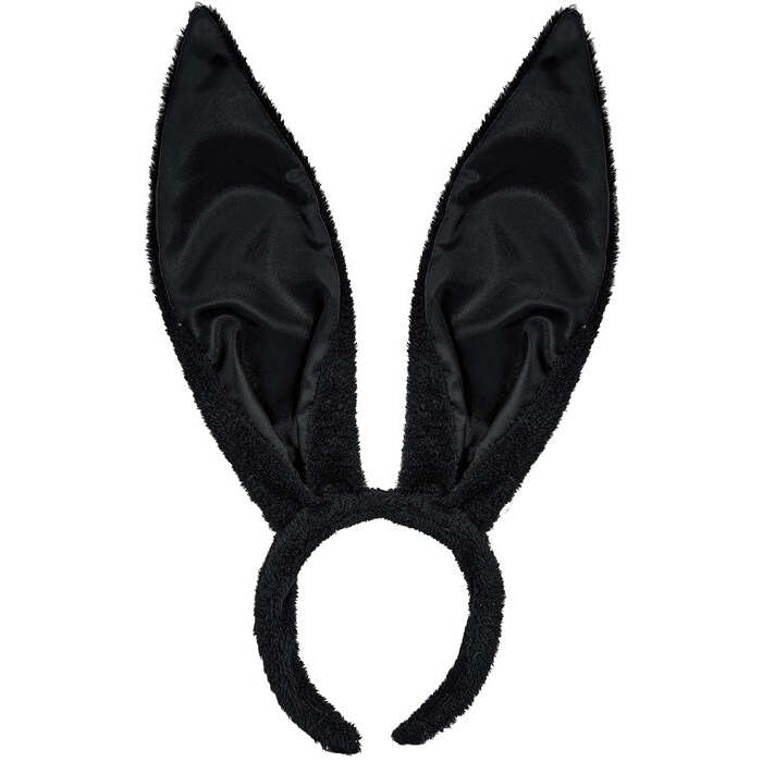 Ears Bunny Bendable Black