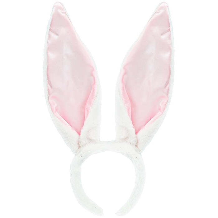 Ears Bunny Bendable White