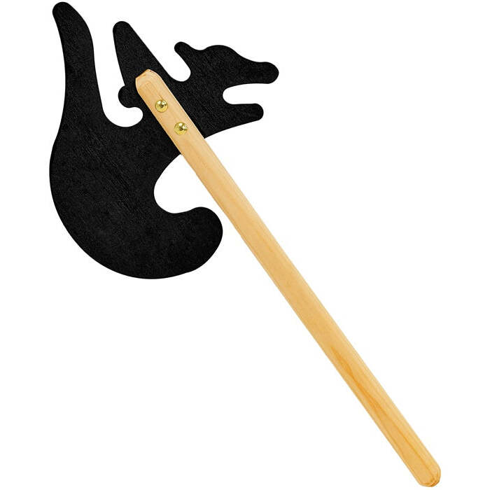 Battle Axe Wooden 49 Cm  