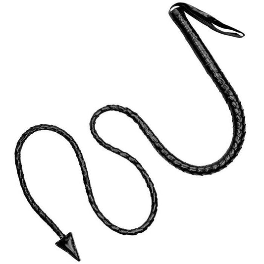 Whip Devil Tail Black 180 Cm