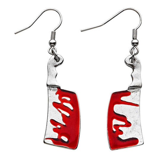Pairs Of Bloody Cleaver Earrings