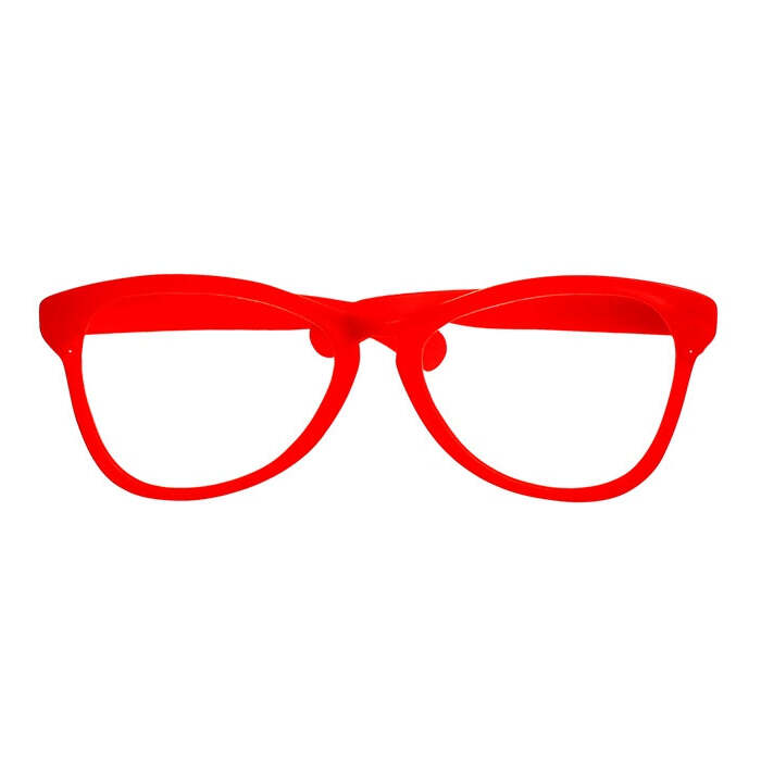 Red Giant Clown Glasses