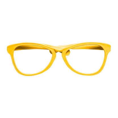 Yellow Giant Clown Glasses