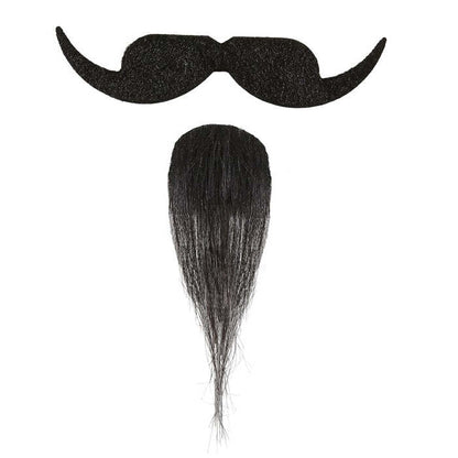 Musketeer Moustache & Goatee Beard