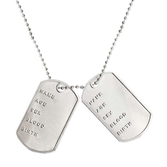 Dog Tags Necklace