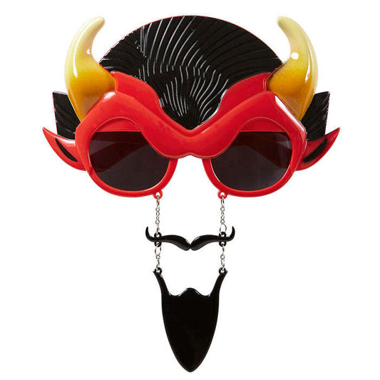 Devil Glasses With Moustache & Goatee Beard