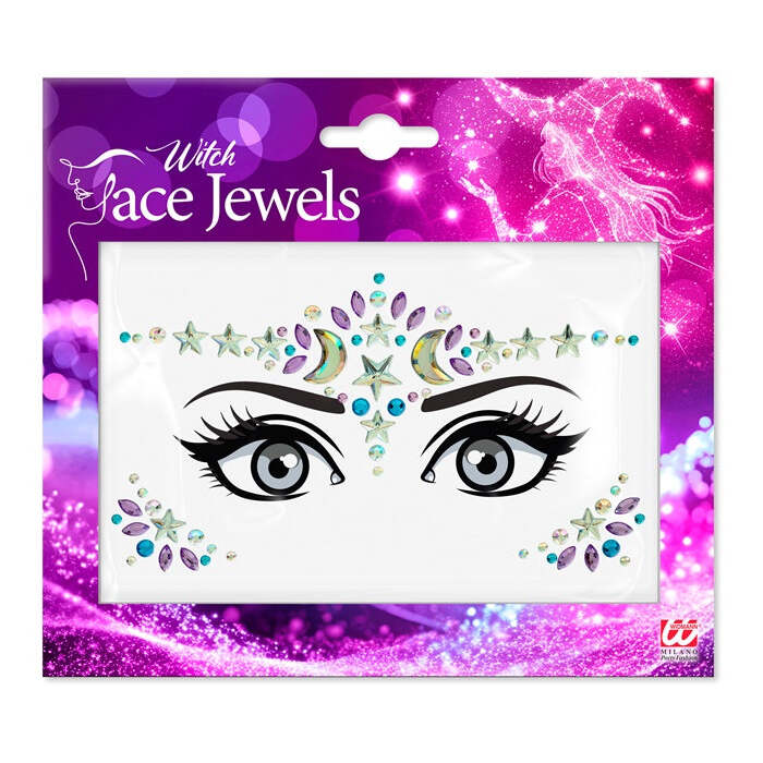 Face Jewels Witch