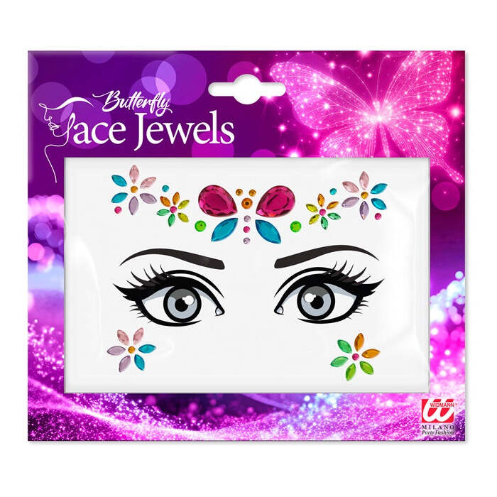  Face Jewels Butterfly