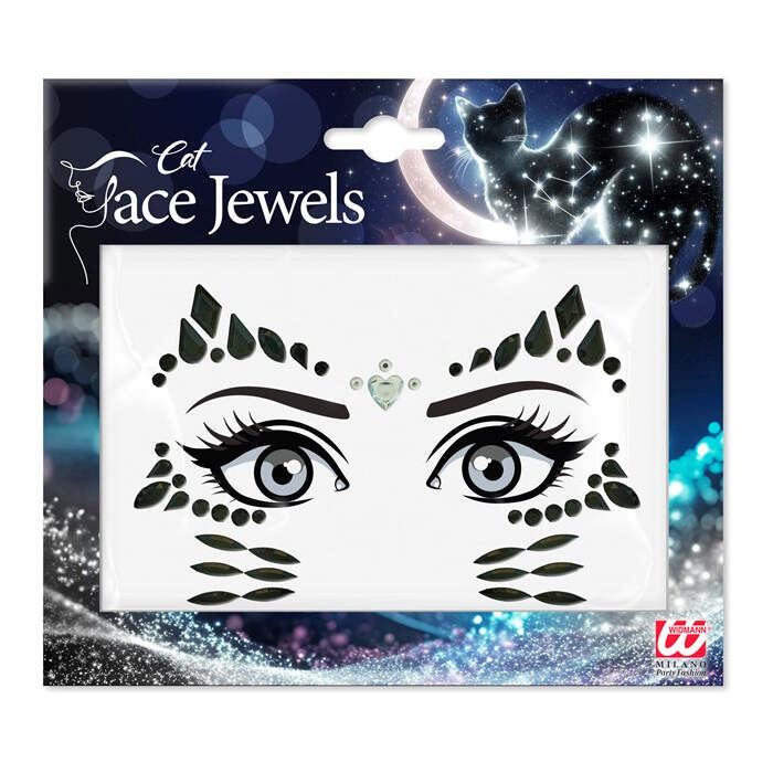 Face Jewels Cat