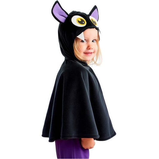 Plush Bat  Hooded Poncho 