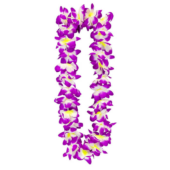 Purple Hawaiian Lei