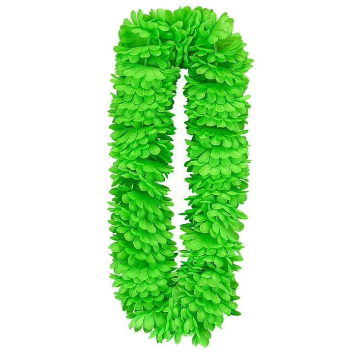 Green Hawaiian Lei