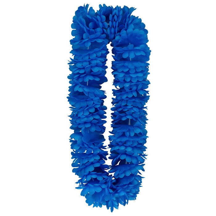 Blue Hawaiian Lei