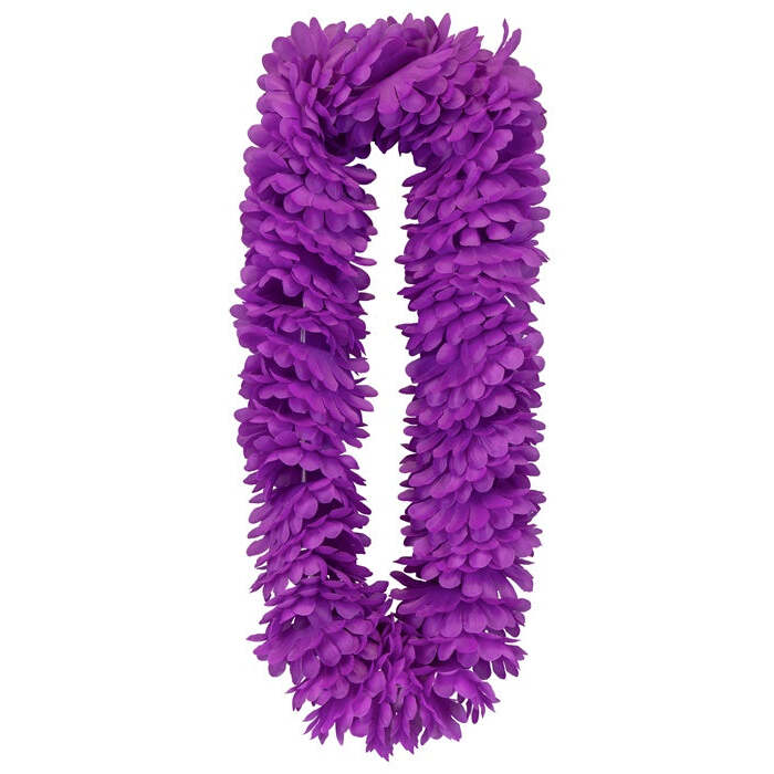 Purple Hawaiian Lei