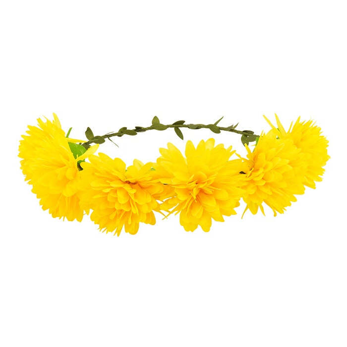 Yellow Flower Headband