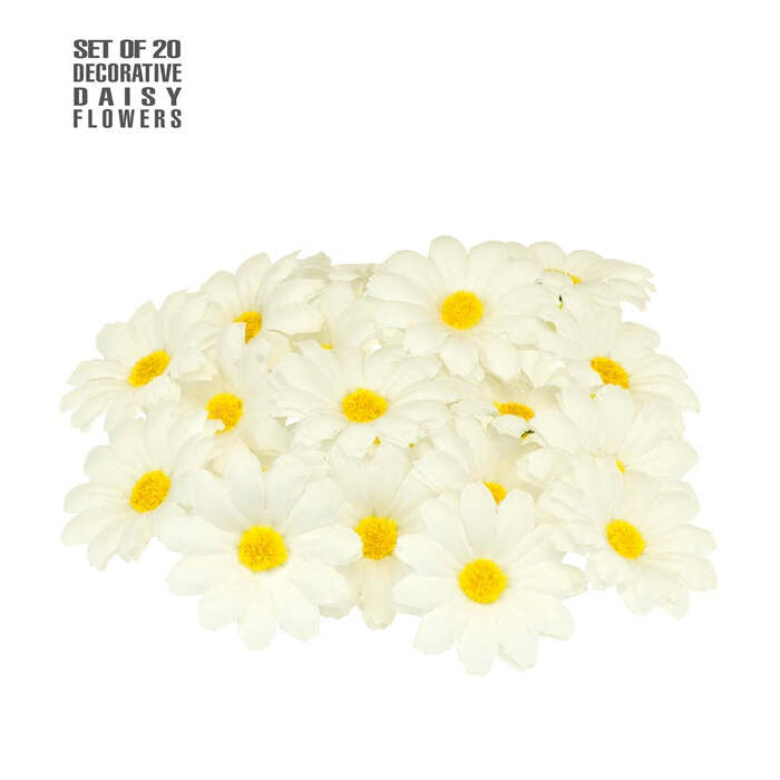 Set Of 20 Decorative Daisy Flowers