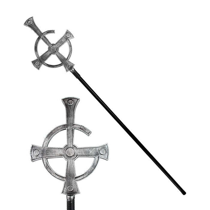 Collapsible Black Mass Staff” 145 Cm
