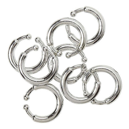Set Of 8 Clip-On Piercings