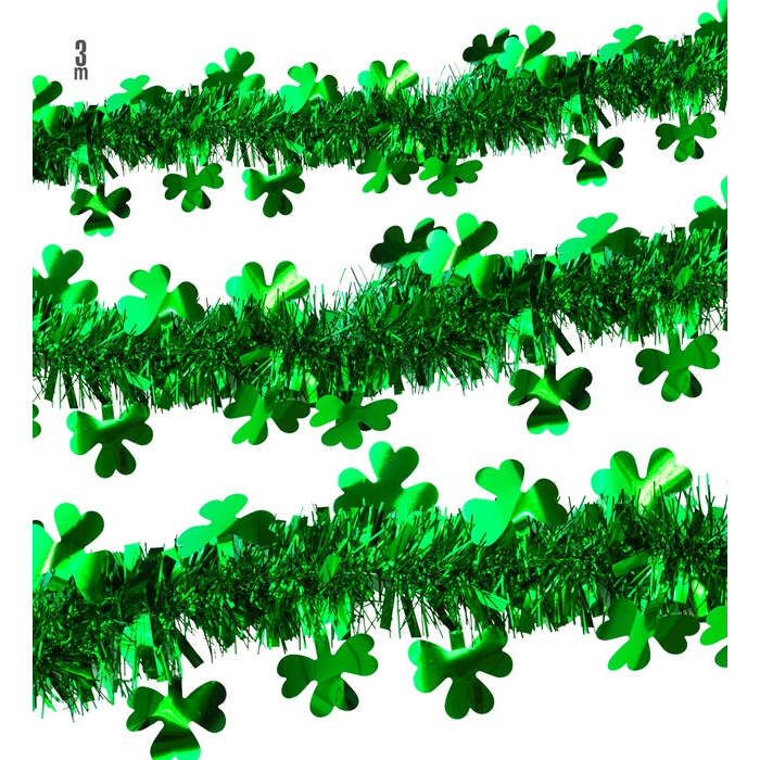 St. Patrick'S Day Tinsel Garland 3 M