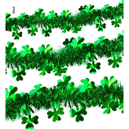St. Patrick'S Day Tinsel Garland 3 M
