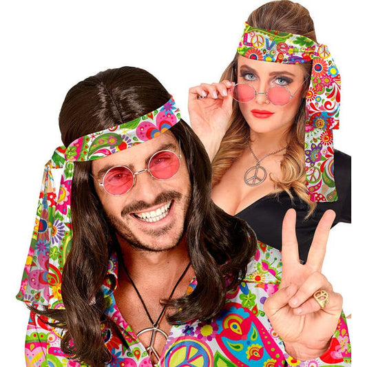 The 60S Fashion - Peace &  Paisley  Headband 