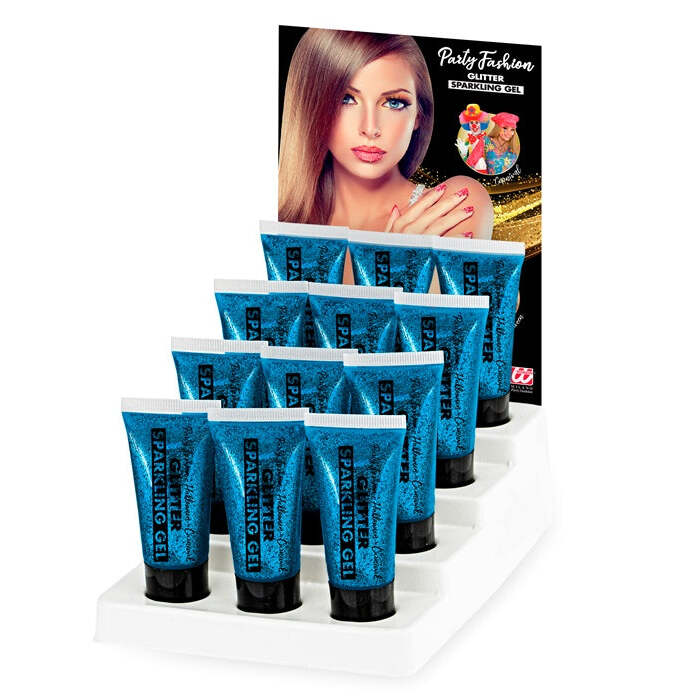 Shimmering Gel In Dispenser Tube - Blue Display Box - 25 Ml